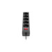 REAL-EL Фільтр живлення REAL-EL RS-Protect 505 1.8 м Black (EL122300044)