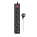 REAL-EL Фільтр живлення REAL-EL RS-Protect 505 1.8 м Black (EL122300044)