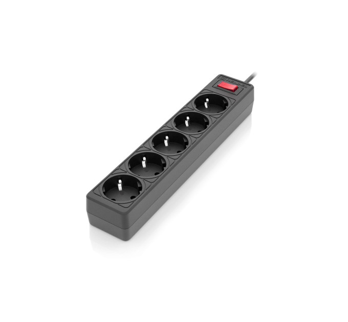 REAL-EL Фільтр живлення REAL-EL RS-Protect 505 1.8 м Black (EL122300044)