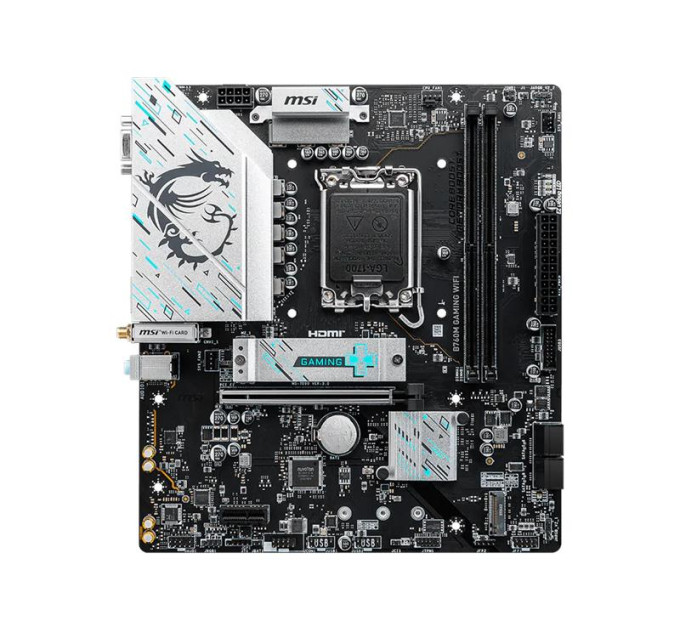 MSI components Материнcька плата MSI B760M GAMING PLUS WIFI s1700 B760 4xDDR5 HDMI DP WiFi BT mATX