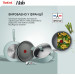 Tefal Kitchenware Сковорода млинцева Tefal Halo EUCALYPTUS, 25см, алюміній, бакеліт, сірий