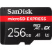 SanDisk Карта пам'яті SanDisk 256GB microSDXC class 10 UHS-I U3 A1 Express (SDSQXFN-256G-GN4NN)