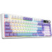 Ajazz Клавіатура Ajazz Maillard V2 Maillard Switch Wireless/Bluetooth/USB UA Purple/White/Blue (AK980-V2-M-PWB)