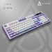 Ajazz Клавіатура Ajazz Maillard V2 Maillard Switch Wireless/Bluetooth/USB UA Purple/White/Blue (AK980-V2-M-PWB)