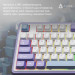 Ajazz Клавіатура Ajazz Maillard V2 Maillard Switch Wireless/Bluetooth/USB UA Purple/White/Blue (AK980-V2-M-PWB)