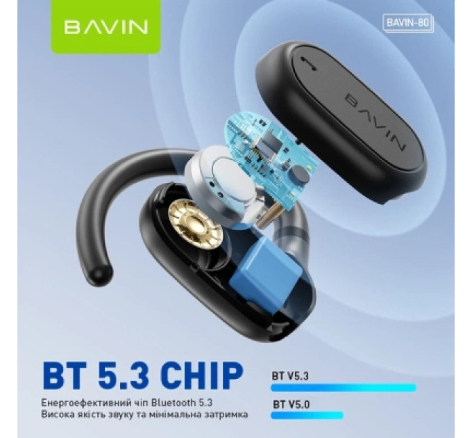BAVIN Навушники BAVIN BAVIN-80 Hi-Res Black (HB-BA-80-BK)