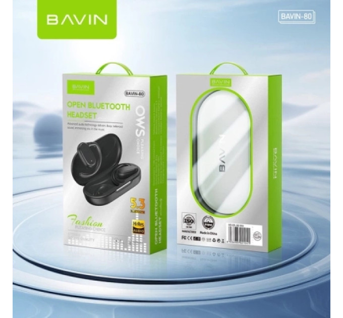 BAVIN Навушники BAVIN BAVIN-80 Hi-Res Black (HB-BA-80-BK)