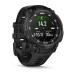 Garmin Смарт-годинник Garmin Instinct Crossover AMOLED Tactical Black with Black Silicone (010-03398-42)