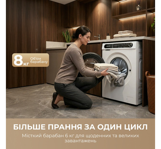 Dreame Пральна машина Dreame S8 (DWF08S50CA)