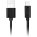 Choetech Дата кабель USB 2.0 AM to USB-C 3.0m 18W PVC black Choetech (AC0004-BK)