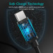 Choetech Дата кабель USB 2.0 AM to USB-C 3.0m 18W PVC black Choetech (AC0004-BK)