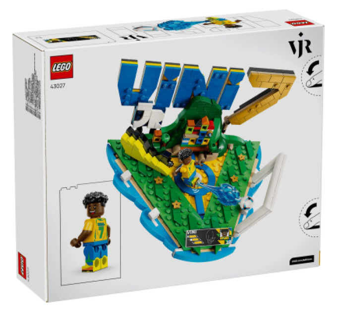 LEGO Конструктор LEGO Editions Football Вінісіус Жуніор — найкращі моменти футбольних матчів (43027)