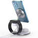 Choetech Магнитное беспроводное зарядное устройство Choetech T586-F 3in1 Magnetic wireless charger station for iPhone