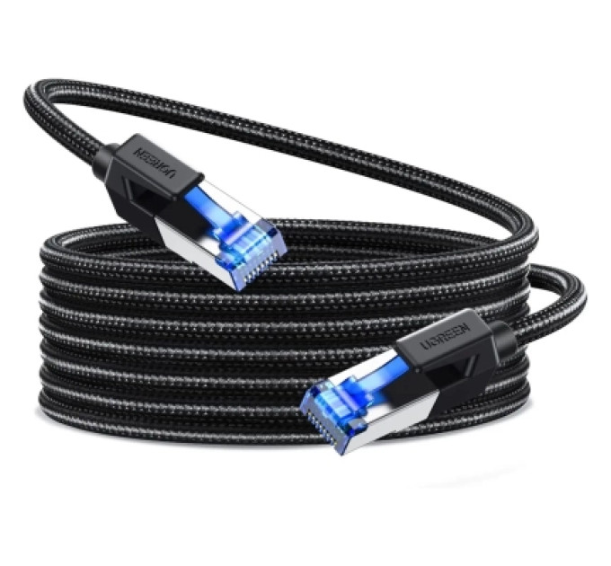 Ugreen Патч-корд 15м, S/FTP cat 7 RJ-45 COPPER black Ugreen (U_30799)
