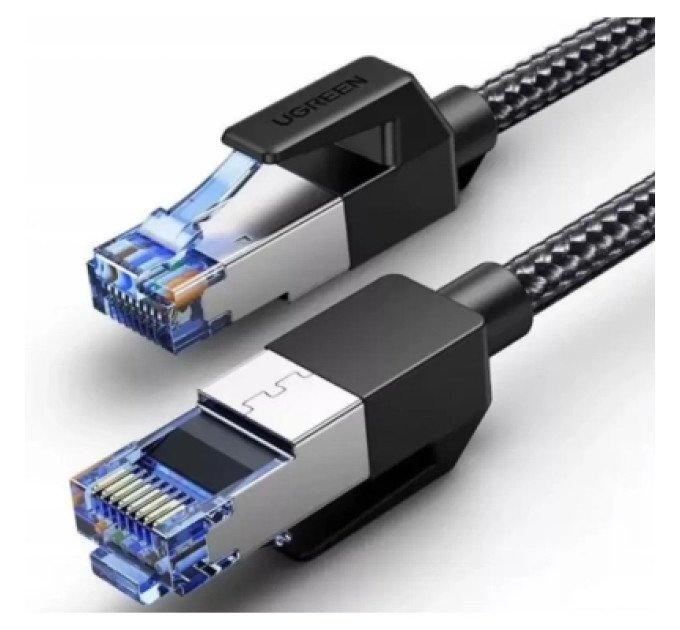 Ugreen Патч-корд 20м, S/FTP cat 7 RJ-45 COPPER black Ugreen (U_30800)