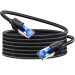 Ugreen Патч-корд 1.5м, S/FTP cat 7 RJ-45 COPPER black Ugreen (U_80430)