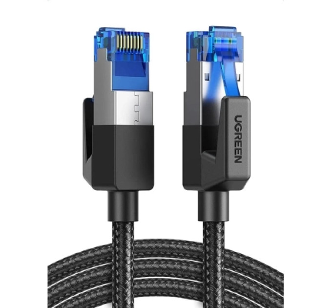 Ugreen Патч-корд 1.5м, S/FTP cat 7 RJ-45 COPPER black Ugreen (U_80430)