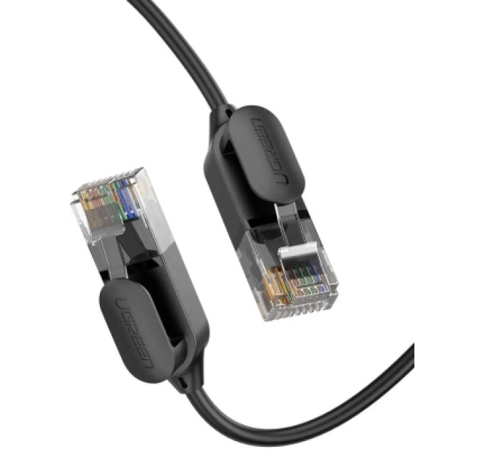 Ugreen Патч-корд 0.5м, UTP cat 6 RJ-45 COPPER black Ugreen (U_70331)