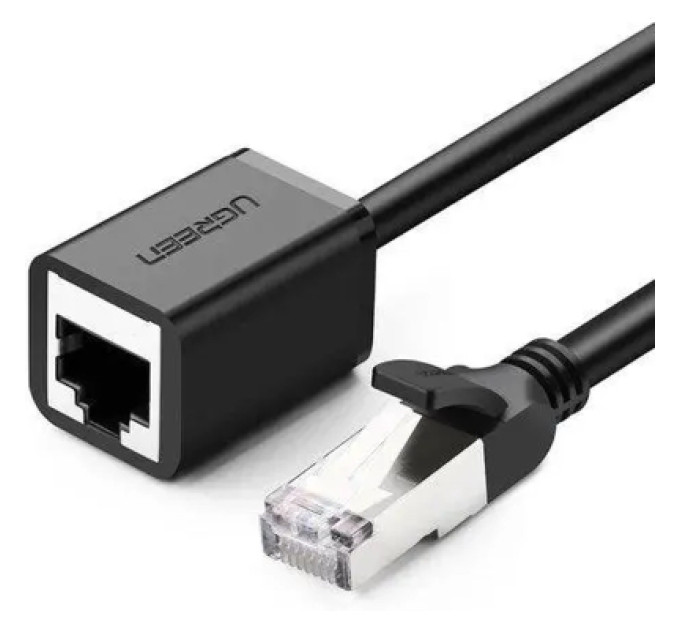 Ugreen Патч-корд 3м F/UTP cat 6 RJ-45 Extension black Ugreen (U_11282)
