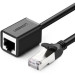 Ugreen Патч-корд 3м F/UTP cat 6 RJ-45 Extension black Ugreen (U_11282)