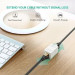 Ugreen Зрощувач RJ45 8P8C White Ugreen (U_20311)
