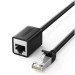 Ugreen Патч-корд 0.5м F/UTP cat 6 RJ-45 extension black Ugreen (U_11278)