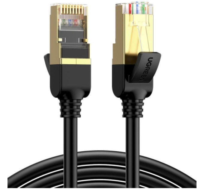 Ugreen Патч-корд 15м, F/FTP cat 7 RJ-45 black Ugreen (U_11274)
