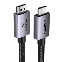 Кабель мультимедійний HDMI M to HDMI M 2.0m 8K black Ugreen (25910)