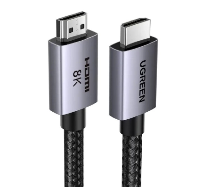 Ugreen Кабель мультимедійний HDMI M to HDMI M 1.0m 8K black Ugreen (25908)