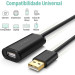 Ugreen Дата кабель USB 2.0 AM to AF 20.0m Active black Ugreen (10324)