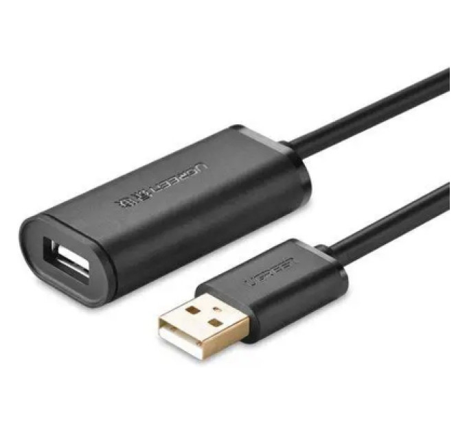 Ugreen Дата кабель USB 2.0 AM to AF 15.0m Active black Ugreen (10323)