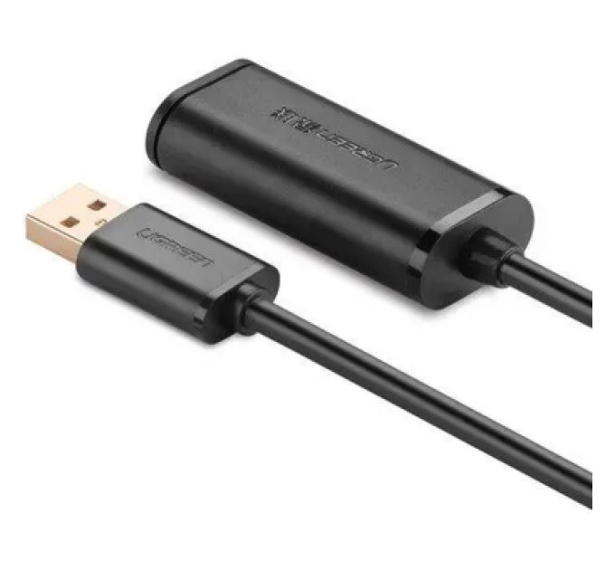 Ugreen Дата кабель USB 2.0 AM to AF 15.0m Active black Ugreen (10323)