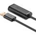 Ugreen Дата кабель USB 2.0 AM to AF 10.0m Active black Ugreen (10321)