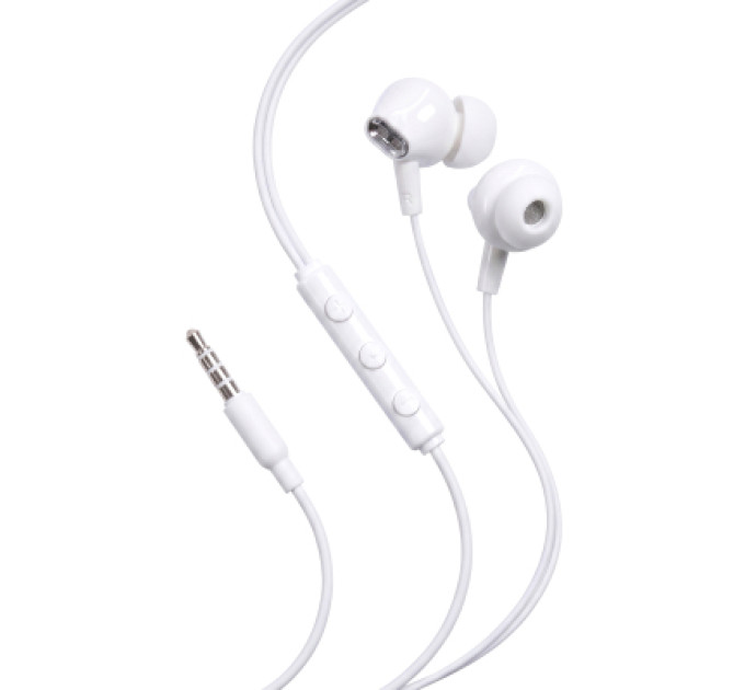 Vention Навушники Vention Echo Lite 3.5mm In-Ear Wired White (GBAWAV)