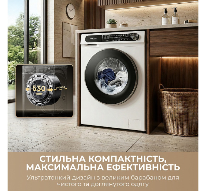 Dreame Пральна машина Dreame S6 (DWF06S30CA)