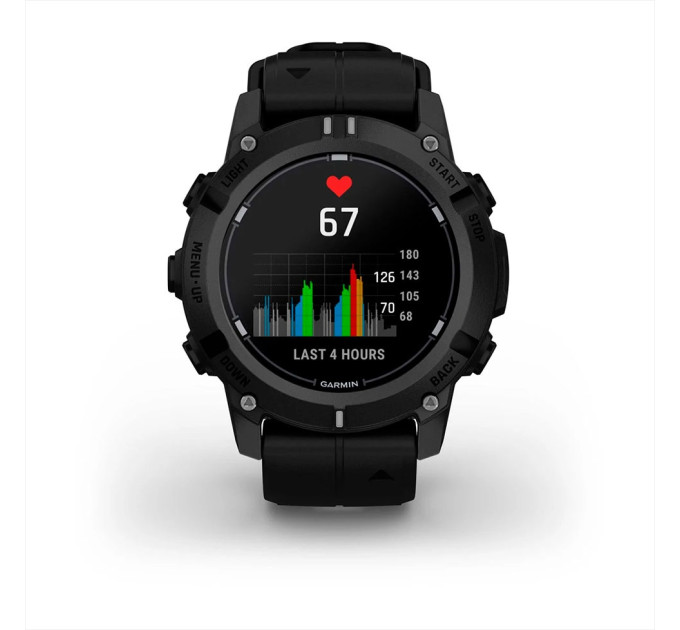 Garmin Смарт-годинник Garmin Descent G2 Black with Black Silicone (010-02986-13)