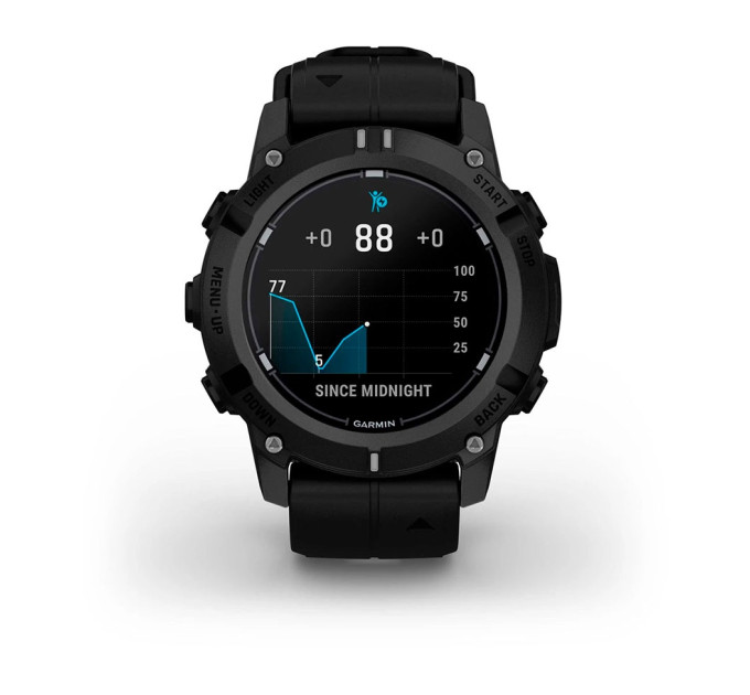 Garmin Смарт-годинник Garmin Descent G2 Black with Black Silicone (010-02986-13)