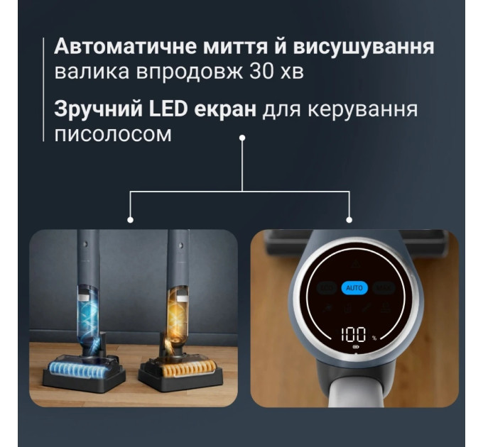Rowenta Акумуляторний миючий пилосос Rowenta X-Clean 5 Pro GZ5436E0