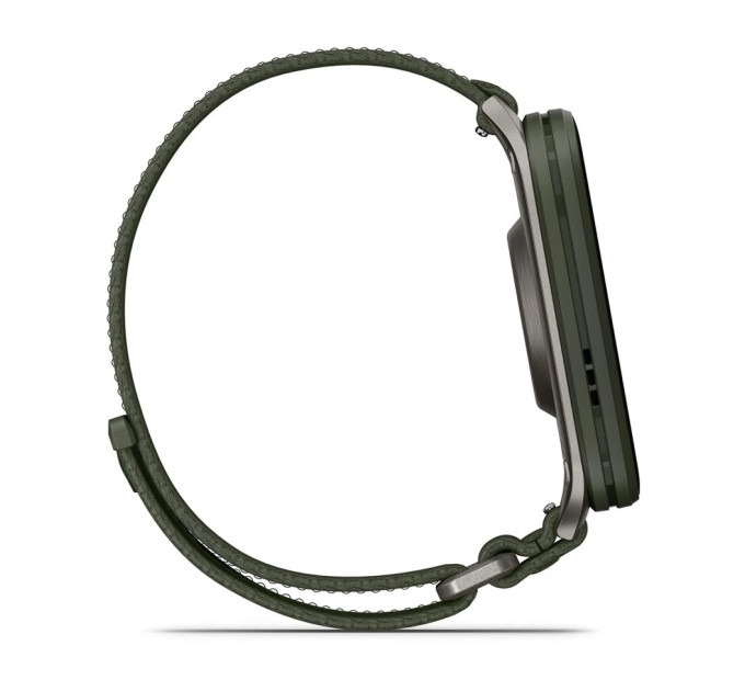 Garmin Смарт-годинник Garmin Venu X1 Moss Titanium with Moss Nylon (010-02980-23)