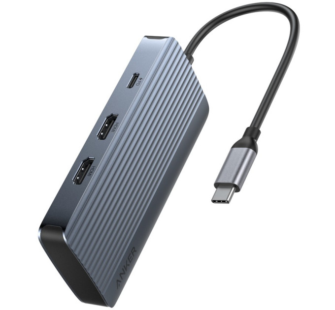 Anker USB-хаб Anker USB-C 7-в-1 Black (A83740A2)