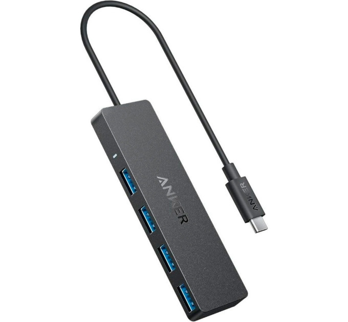 Anker Концентратор Anker PowerExpand Direct 4-in-1 USB-C PD Media Hub Black (A8309G11)