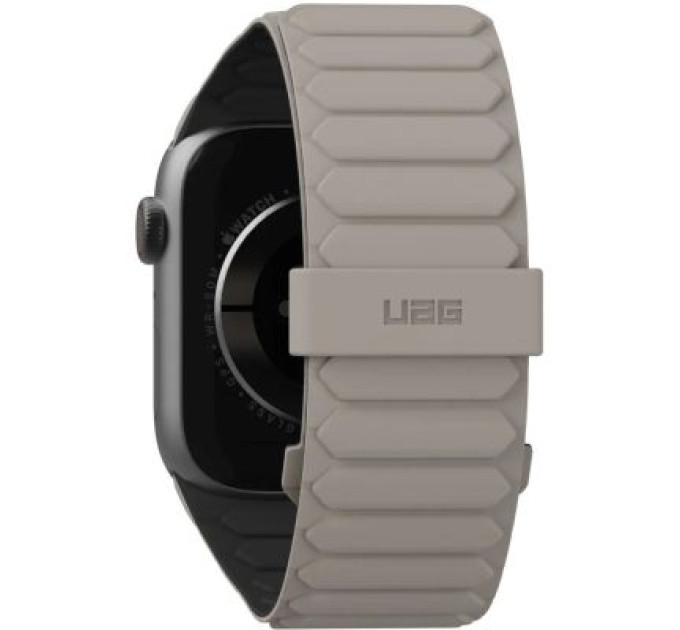 UAG Ремінець до смарт-годинника UAG для Apple Watch Ultra 2/Ultra-49-45-44-42mm, Pathfinder, Black/Titanium (194161114036)