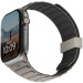 UAG Ремінець до смарт-годинника UAG для Apple Watch Ultra 2/Ultra-49-45-44-42mm, Pathfinder, Black/Titanium (194161114036)