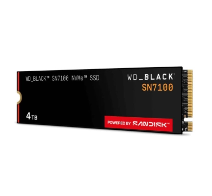 WD Накопичувач SSD M.2 2280 4TB BLACK SN7100 WD (WDS400T4X0E-00CJA0)