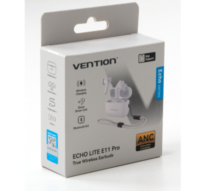 Vention Навушники Vention Echo Lite E11 Pro White (NBVW0-Pro)