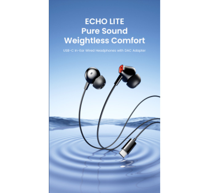 Vention Навушники Vention Echo Lite USB-C In-Ear Wired Black (GBBBAV)