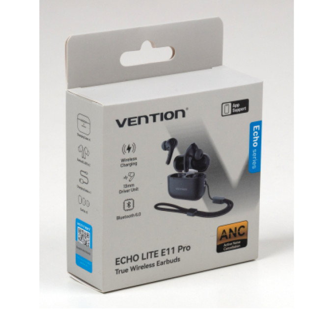 Vention Навушники Vention Echo Lite E11 Pro Black (NBVB0-Pro)