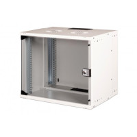 Шафа DIGITUS 19", 9U, SOHO PRO, скляні двері, 540x400 мм, 60кг максимально, сіра