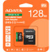 ADATA Карта пам'яті ADATA 128GB microSD class 10 UHS-I U3 V30 A2 Speed Plus (UD128GUI3V30A2SP-RA1)