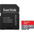 SanDisk Карта пам'яті SanDisk 128GB microSD class 10 UHS-I A1 Ultra (SDSQUAB-128G-GN6IA)